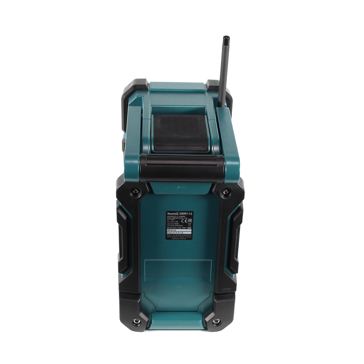 Makita DMR 112 RG Akku Baustellen Radio 7,2 - 18V Bluetooth DAB+ + 2x 6,0Ah Akku + Ladegerät - Toolbrothers