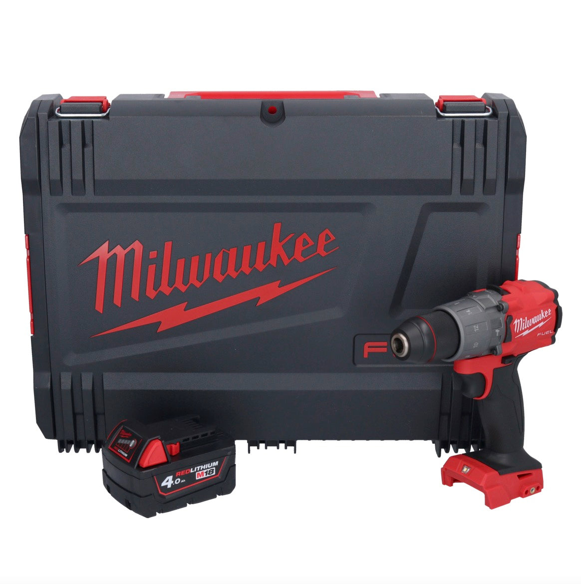 Milwaukee M18 FPD2-401X Akku Schlagbohrschrauber 18 V 135 Nm Brushless + 1x Akku 4,0 Ah + HD-Box - ohne Ladegerät - Toolbrothers