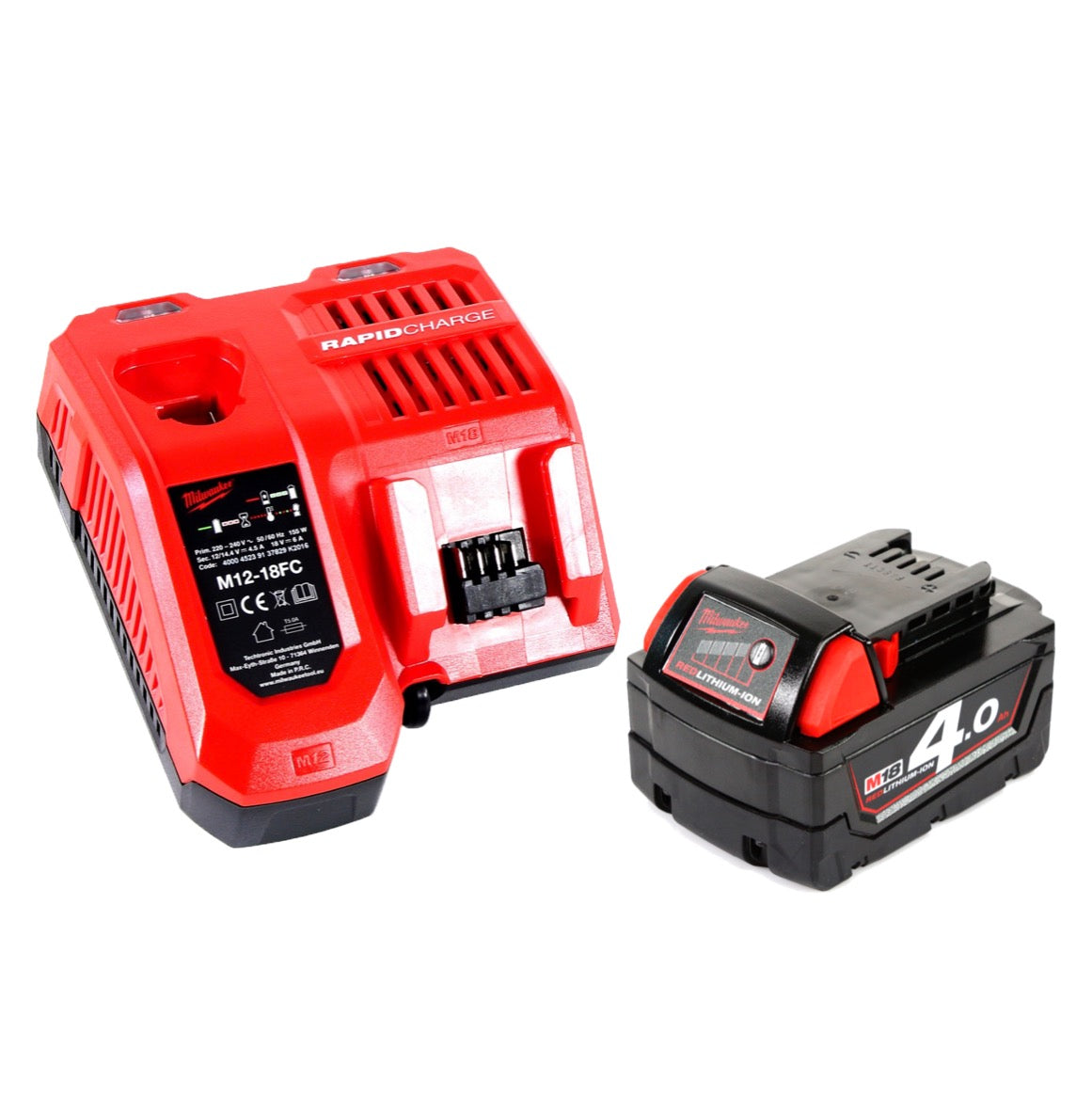 Milwaukee M18 FID2-401X Akku Schlagschrauber 18 V + 1x Akku 4,0 Ah + Ladegerät + HD-Box - Toolbrothers