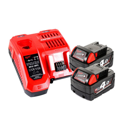 Milwaukee M18 FID2-402X Akku Schlagschrauber 18 V 226 Nm + 2x Akku 4,0 Ah + Ladegerät + HD-Box - Toolbrothers