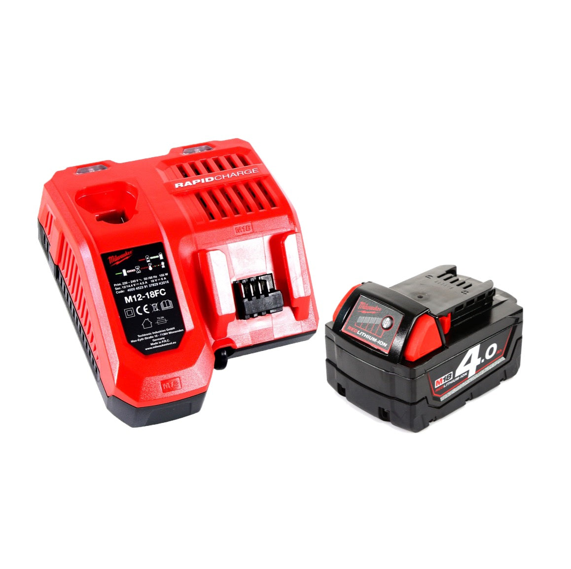 Milwaukee M18 PAL-401C Baustrahler 18 V Li-Ion Akku Lampe Leuchte + 1x 4,0 Ah Akku + Ladegerät - Toolbrothers