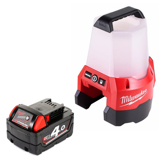 Milwaukee M18 TAL-401 Akku Baustrahler 18 V Li-Ion Lampe Leuchte + 1 x 4,0 Ah Akku - ohne Ladegerät - Toolbrothers