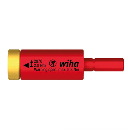 Wiha Drehmoment Easy Torque Adapter 2,8 Nm für slimBits ( 41344 ) - Toolbrothers