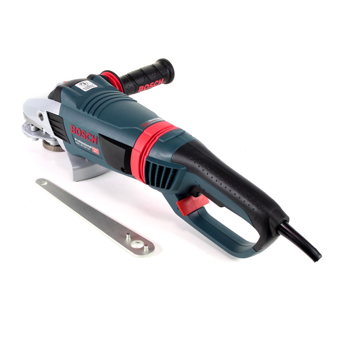 Bosch GWS 26-230 LVI Winkelschleifer 2600 W HEAVY DUTY ( 0601895F04 ) + 3x Bosch Standard Universal Diamant Trennscheibe 230 mm ( 2608615065 ) - Toolbrothers