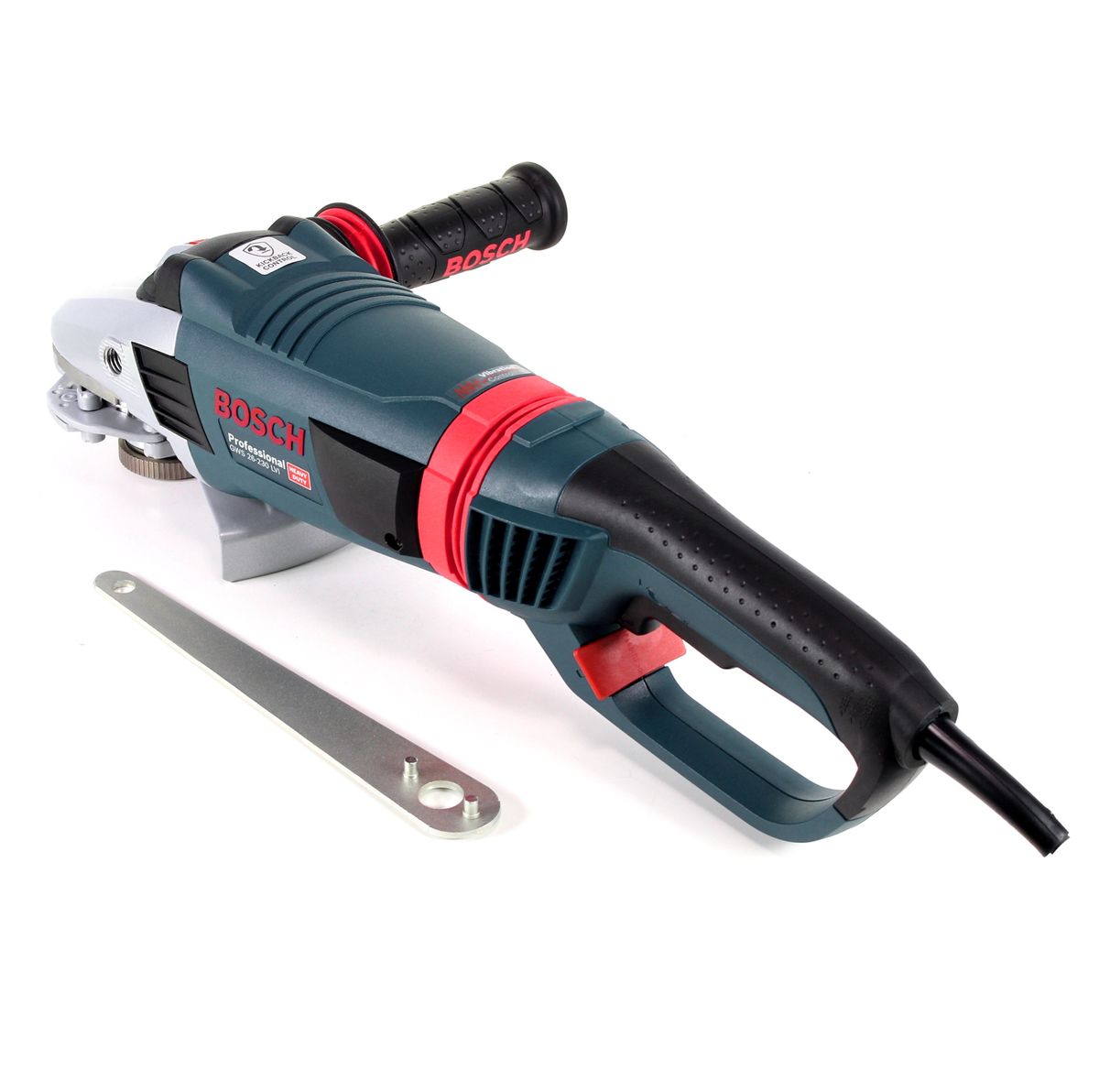 Bosch GWS 26-230 LVI Winkelschleifer 2600 W HEAVY DUTY ( 0601895F04 ) + 3x Bosch Standard for Universal Turbo Diamant Trennscheibe 230 mm ( 2608602397 ) - Toolbrothers