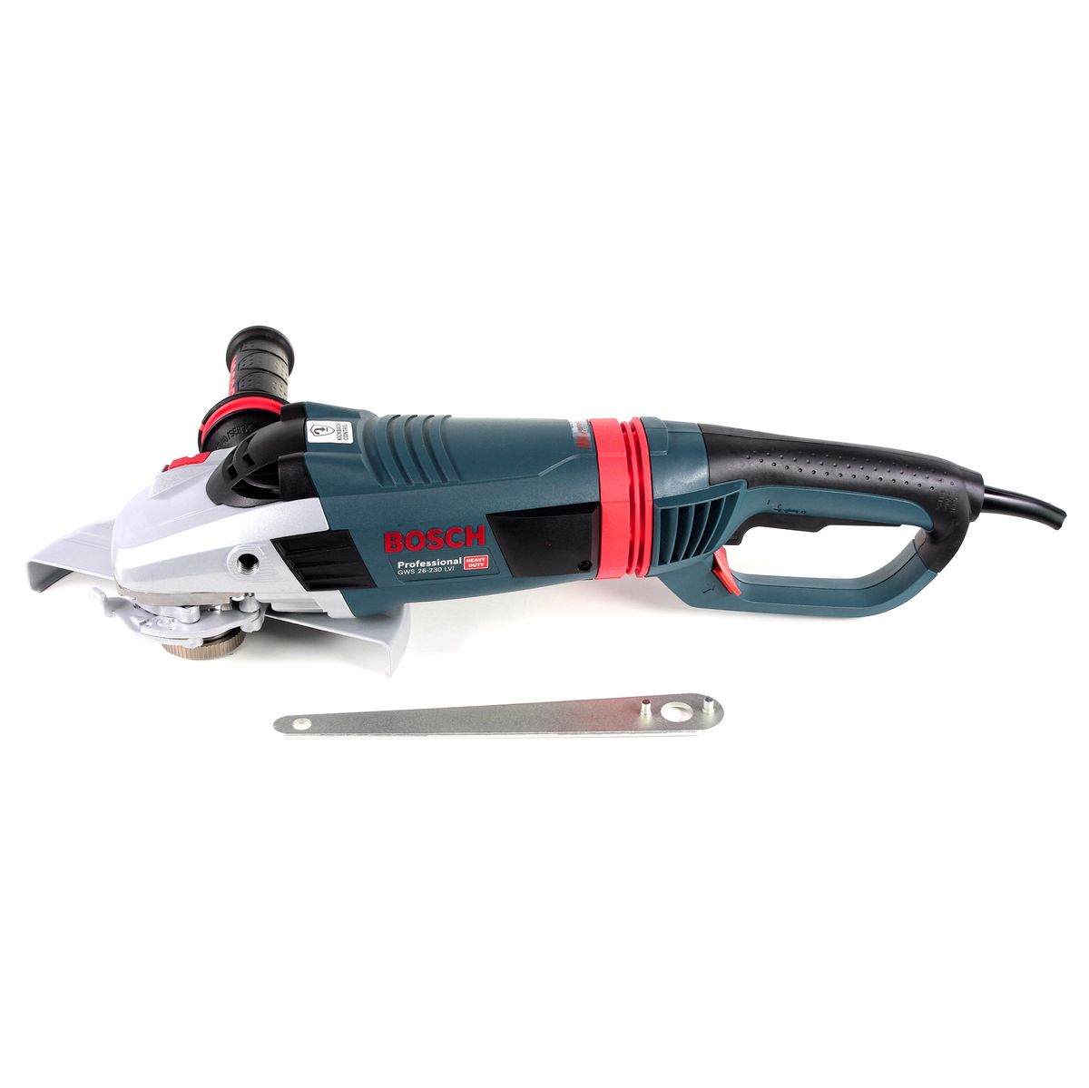 Bosch GWS 26-230 LVI Winkelschleifer 2600 W HEAVY DUTY ( 0601895F04 ) + 3x Bosch Standard for Universal Turbo Diamant Trennscheibe 230 mm ( 2608602397 ) - Toolbrothers