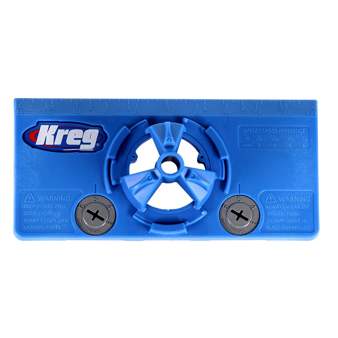 KREG Concealed Hinge Jig Bohrschablone für Topfscharniere Ø 35 mm ( KHI-HINGE ) für Möbelbau und Schranktüren - Toolbrothers