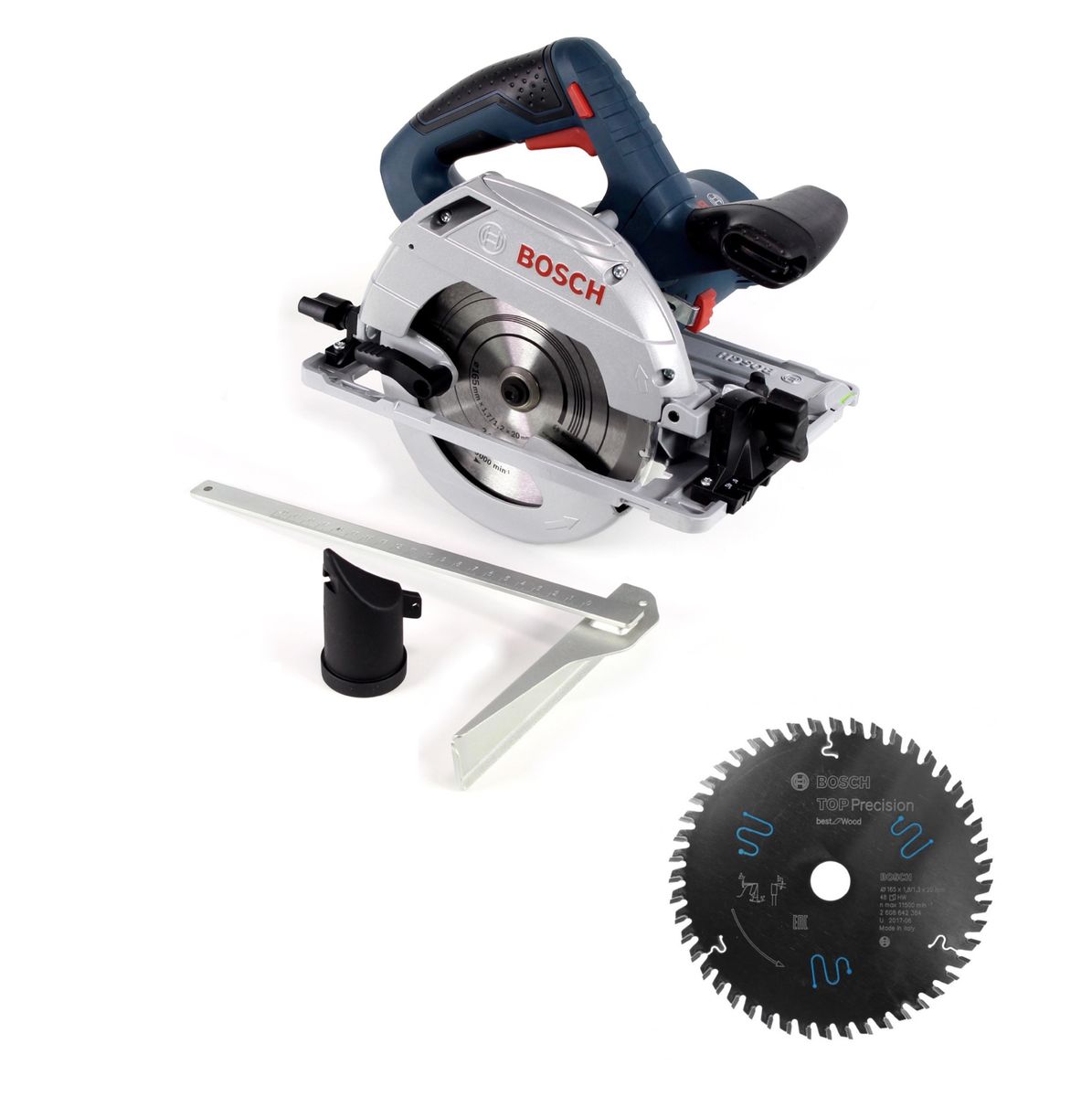 Bosch GKS 55+ GCE Handkreissäge 1350W 165 mm HEAVY DUTY + 2x Sägeblatt - Toolbrothers