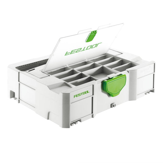 Festool Systainer T-LOC DF SYS 1 TL-DF Werkzeug Koffer lichtgrau koppelbar ( 497851 ) - Toolbrothers