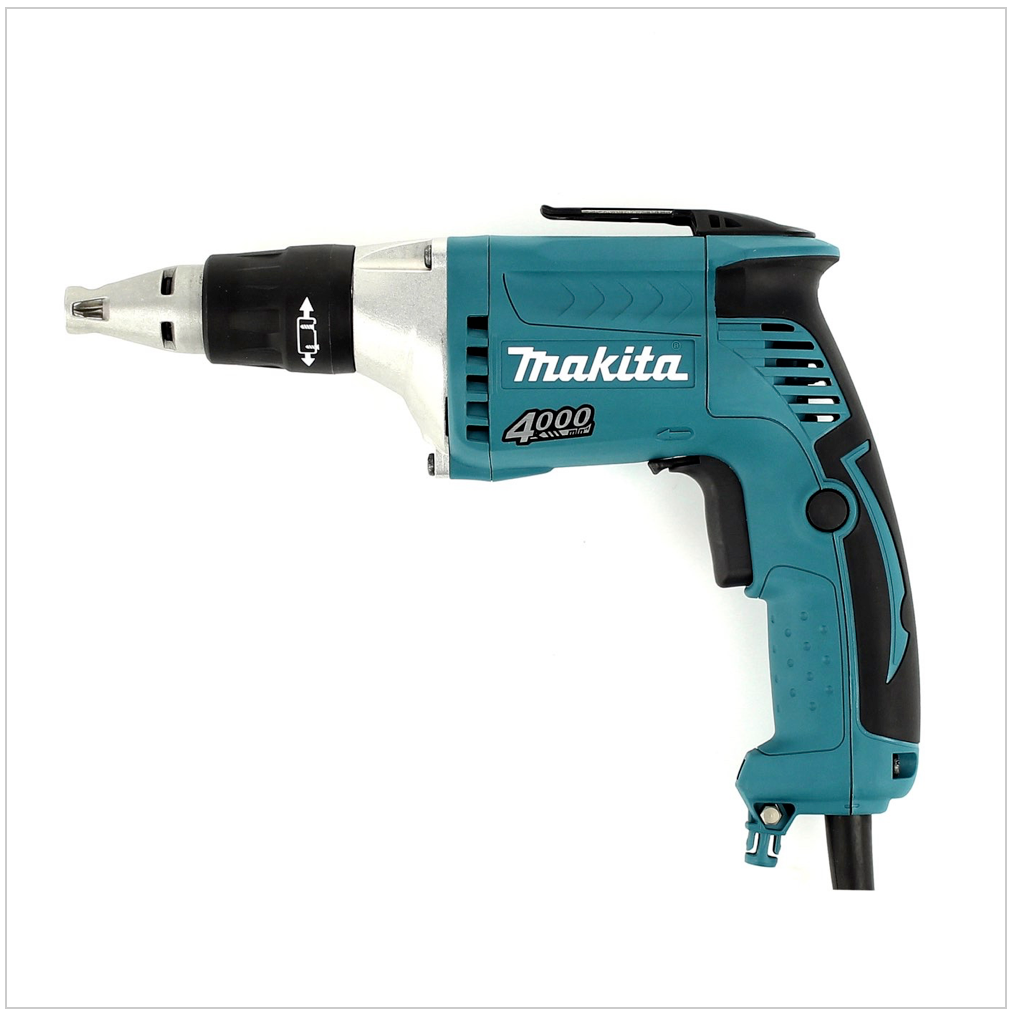 Makita FS 4300 570 W Schrauber / Trockenbauschrauber / Schnellschrauber + Makita Magazinvorsatz - Toolbrothers