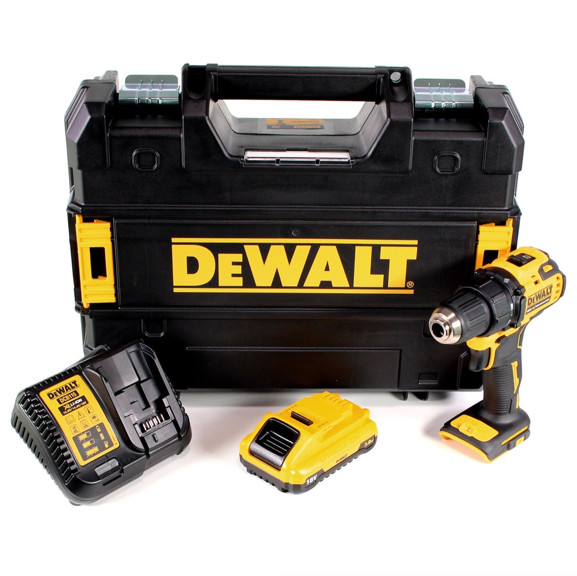 DeWalt DCD 708 L1T Akku Bohrschrauber 18 V Li-Ion Brushless in TSTAK Box + 1 x 3,0 Ah Akku + Ladegerät - Toolbrothers