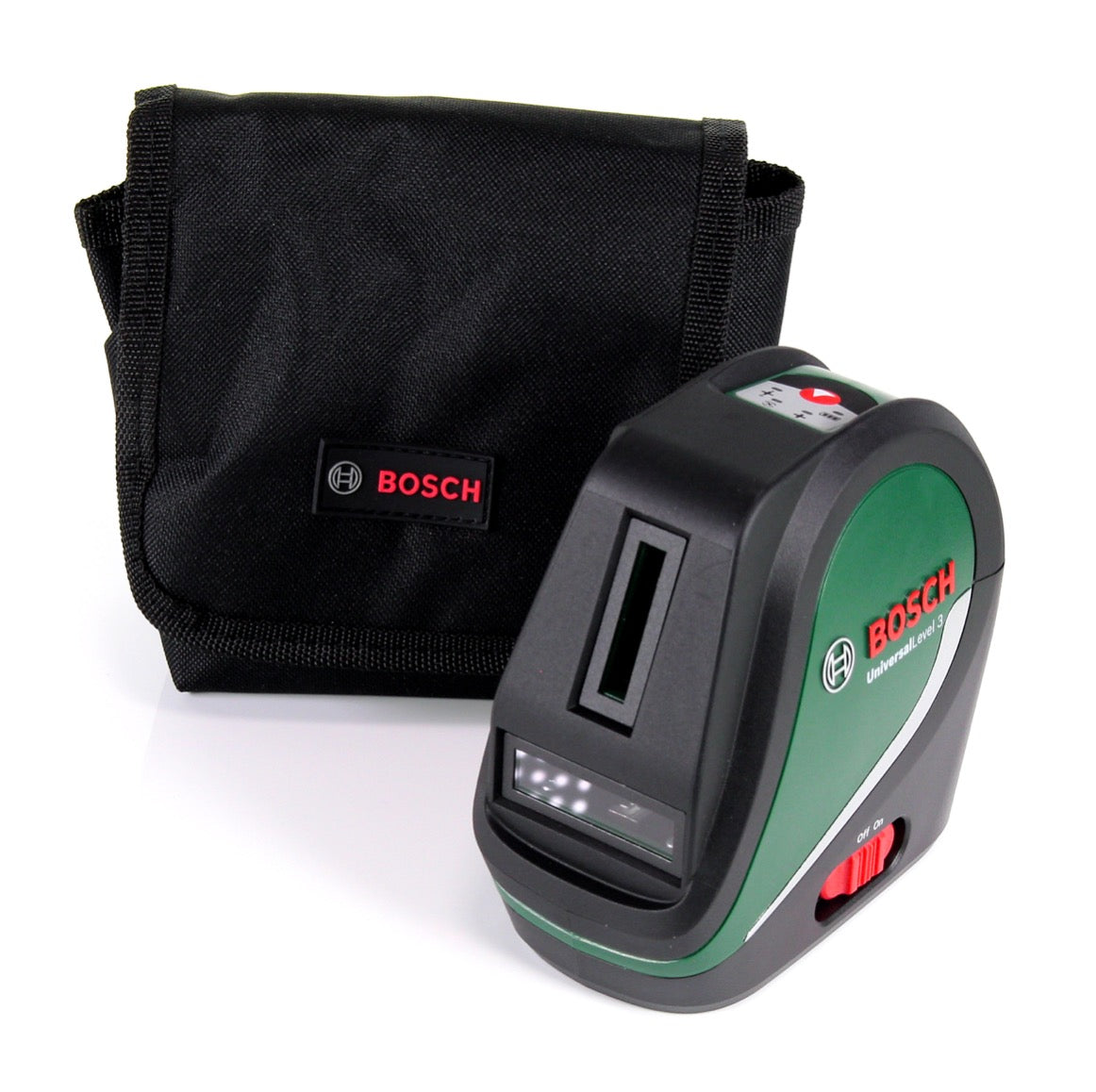 Bosch Universal Level 3 Kreuzlinienlaser selbstnivellierend rot 10 m ( 0603663900 ) - Toolbrothers