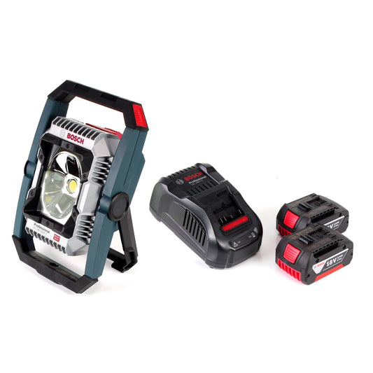 Bosch GLI 18V-2200 C Akku Lampe 18V 2200lm Bluetooth ( 0601446501 ) + 2x 3,0 Ah Akku + Ladegerät - Toolbrothers