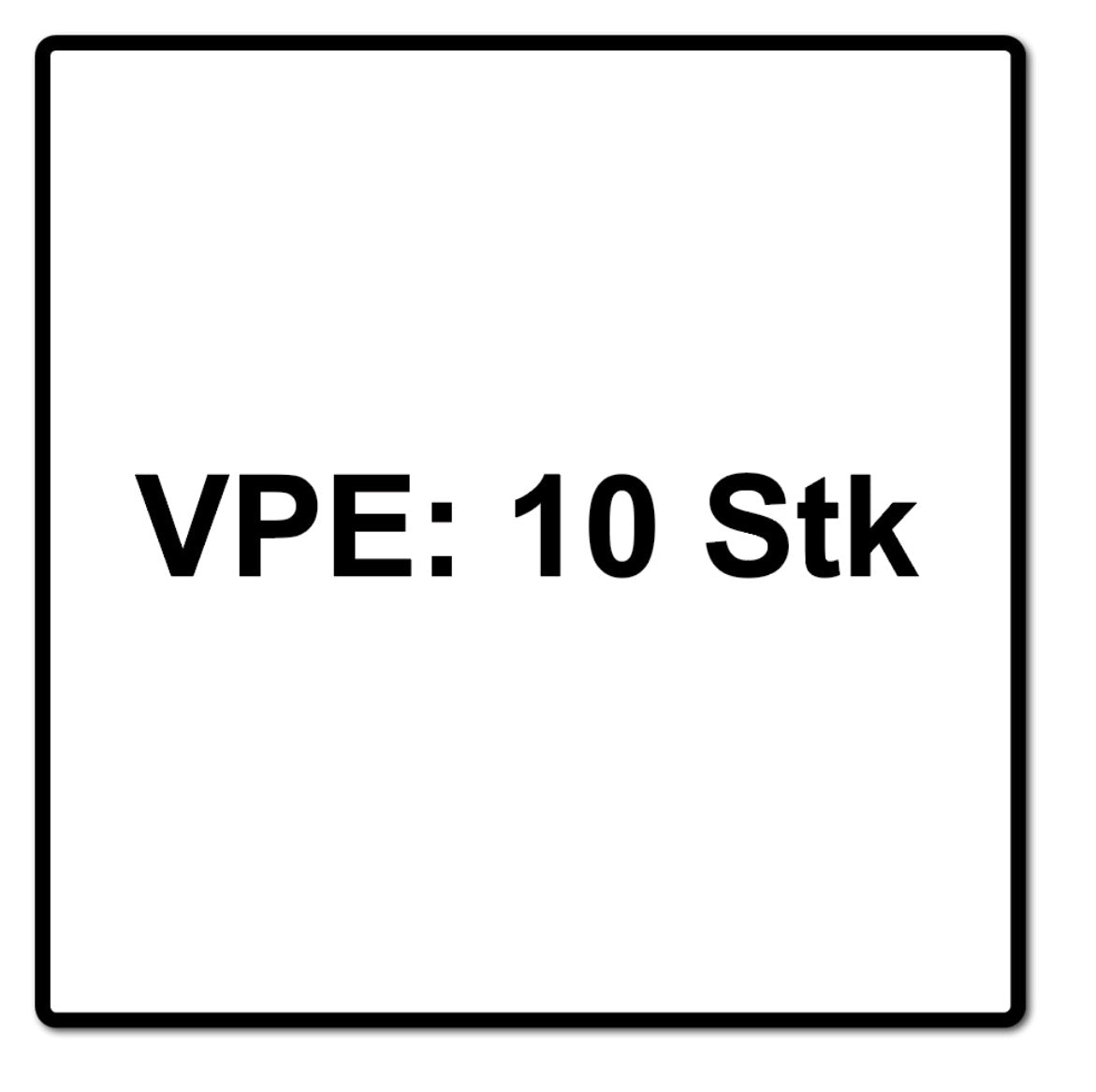 Komet Säbelsägeblatt FRESH WOOD 240mm 4-5tpi, 10 Stk. ( 2x 501.085 ) CV-Stahl Vario - Toolbrothers