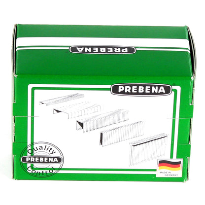 Prebena 2XR-ES40 Klammergerät Druckluft Nagler im Transportkoffer Typ ES + 5200x Prebena ES30CNKHA Heftklammern - Toolbrothers