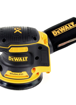 DeWalt DCW 210 M2 Akku Exzenterschleifer Brushless 18V 12.000U/min 125mm + 2x Akkus 4,0 Ah + 1x Schnellladegerät in TSTAK - Toolbrothers