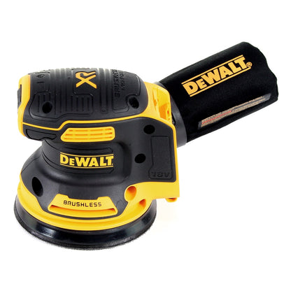 DeWalt DCW 210 P2 Akku Exzenterschleifer Brushless 18V 12.000U/min 125mm + 2x Akkus 5,0 Ah + 1x Schnellladegerät in TSTAK - Toolbrothers