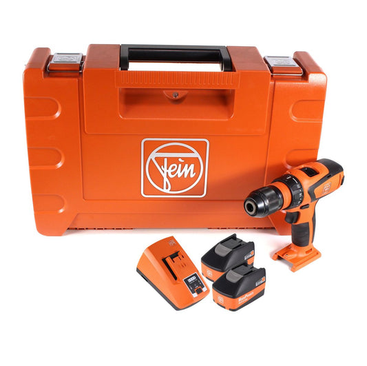 FEIN ASCM 18 QSW Akku Bohrschrauber 4-Gang 18V 40Nm ( 71161264000 ) Set im Koffer mit 2x 5,2 Ah High Power Akku und Lader - Toolbrothers