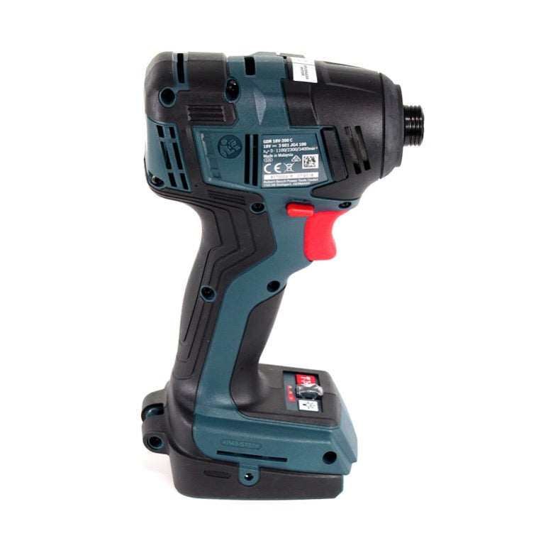 Bosch GDR 18V-200 C Akku Drehschlagschrauber 1/4" 18V 200Nm + 1x Akku 2,0Ah + Connect Modul in L-Boxx - ohne Ladegerät - Toolbrothers