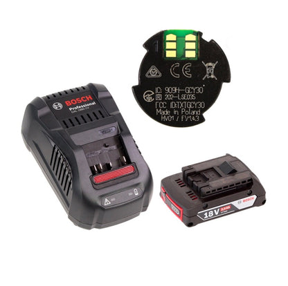 Bosch GDR 18V-200 C Akku Drehschlagschrauber 1/4" 18V 200Nm + 1x Akku 2,0Ah + Ladegerät + Connect Modul in L-Boxx - Toolbrothers