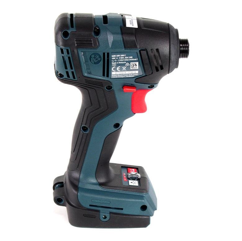 Bosch GDR 18V-200 C Akku Drehschlagschrauber 1/4" 18V 200Nm + 1x Akku 3,0Ah + Connect Modul in L-Boxx - ohne Ladegerät - Toolbrothers