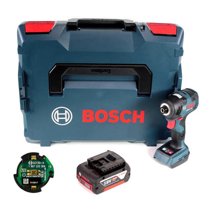 Bosch GDR 18V-200 C Akku Drehschlagschrauber 1/4" 18V 200Nm + 1x Akku 5,0Ah + Connect Modul + L-Boxx - ohne Ladegerät - Toolbrothers