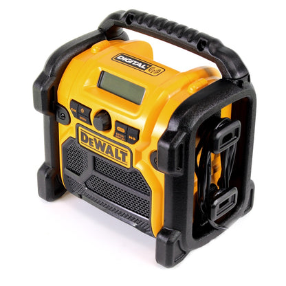 DeWalt DCR 020 D2 Akku Baustellenradio DAB+ + 2x Akku 2,0Ah + Ladegerät - Toolbrothers