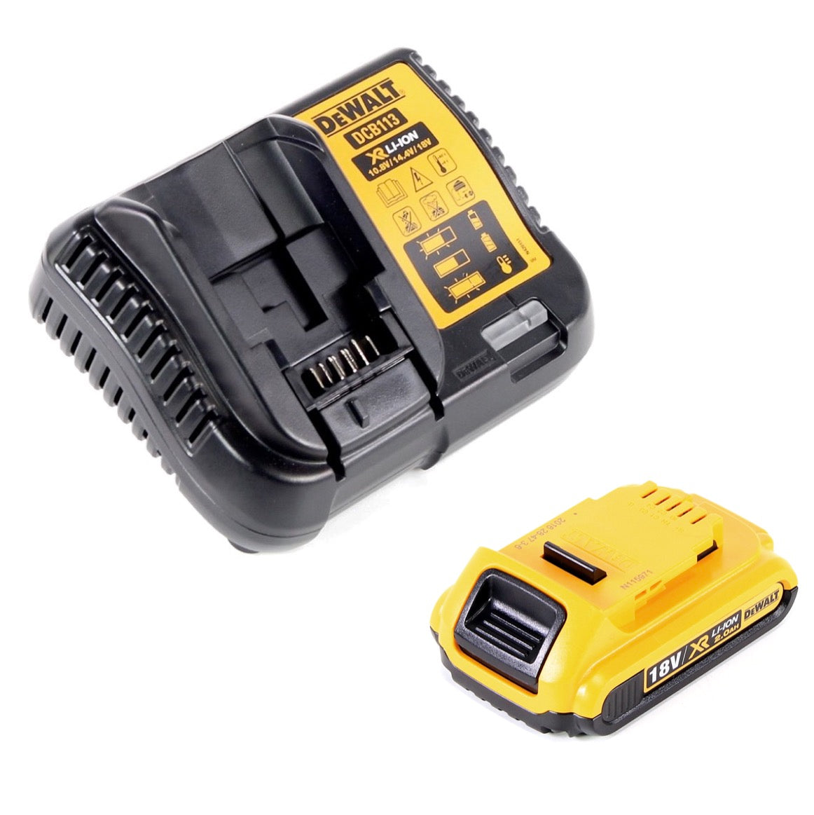 DeWalt DWST1-75663 D1 Akku Baustellenradio DAB+ + 1x Akku 2,0Ah + Ladegerät - Toolbrothers