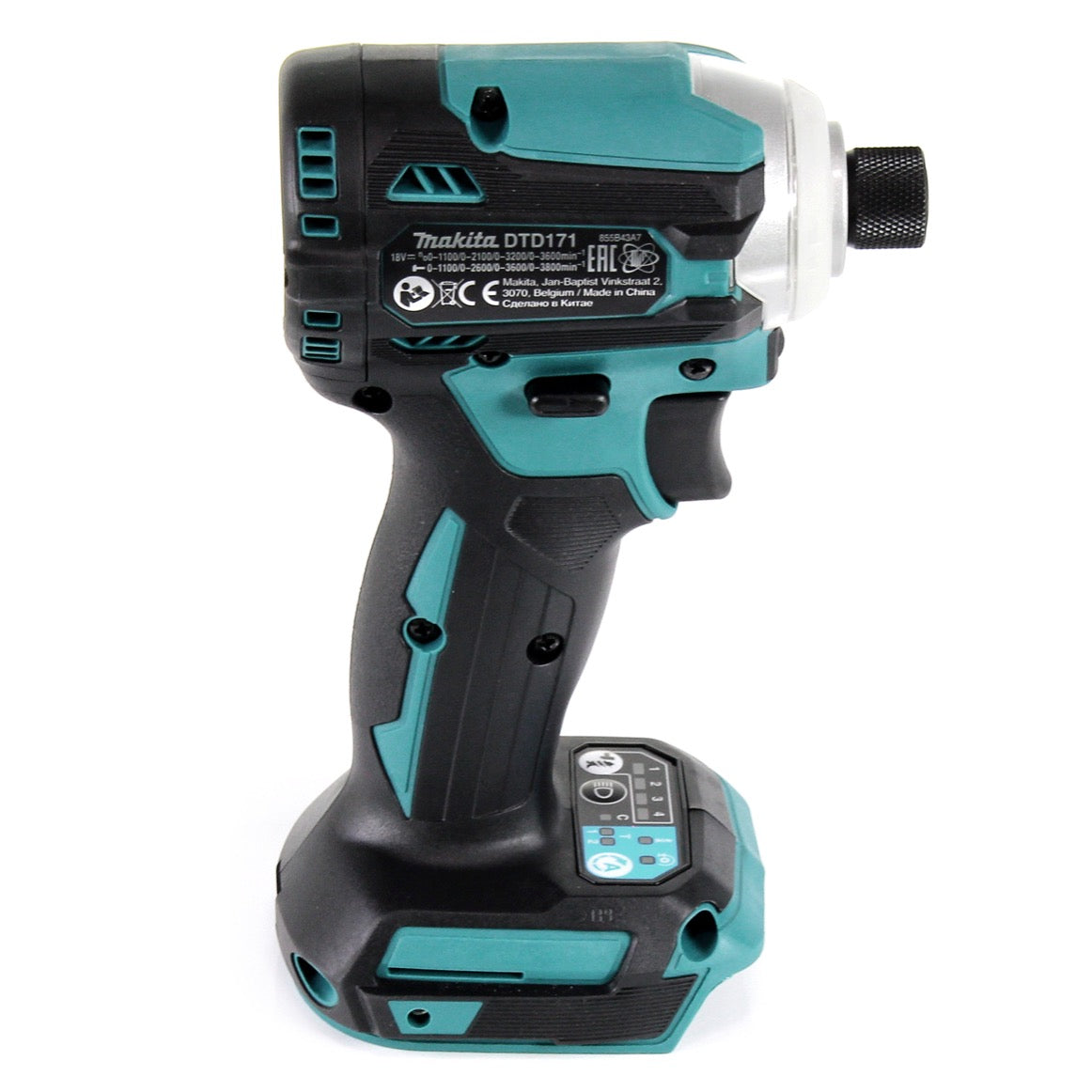 Makita DTD 171 ZJ Akku Schlagschrauber 18 V 180 Nm 1/4" Brushless + Makpac - ohne Akku, ohne Ladegerät - Toolbrothers