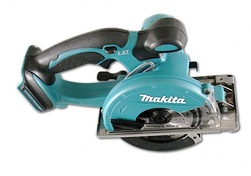 Makita BCS 550 18 V 136 mm Li-ion Akku-Metallsäge + 1x Makita BL1830 B Akku + Schutzbrille + Makita Sägeblatt - ( ohne Ladegerät und ohne Koffer ) - Toolbrothers