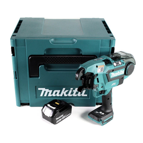 Makita DTR 180 F1J Akku Bewehrungsverbinder 18 V Brushless für 0,8mm Bindedraht im Makpac + 1x 3,0Ah Akku - ohne Ladegerät - Toolbrothers