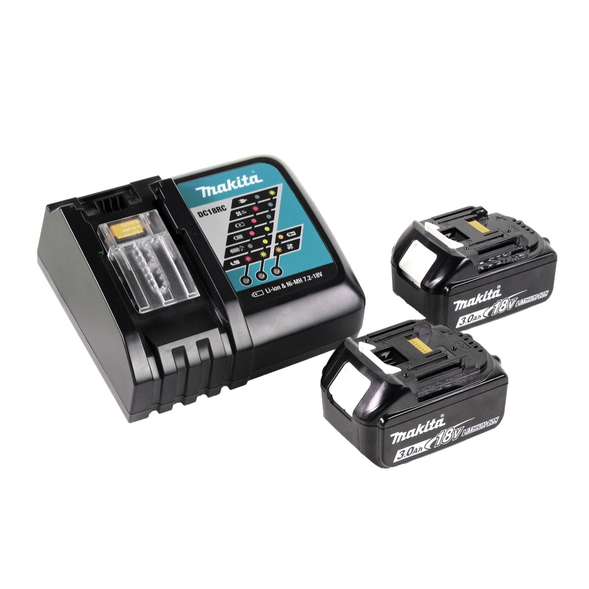 Makita DTR 180 RFJ Akku Bewehrungsverbinder 18 V Brushless für 0,8mm Bindedraht im Makpac + 2x 3,0Ah Akku + Ladegerät - Toolbrothers