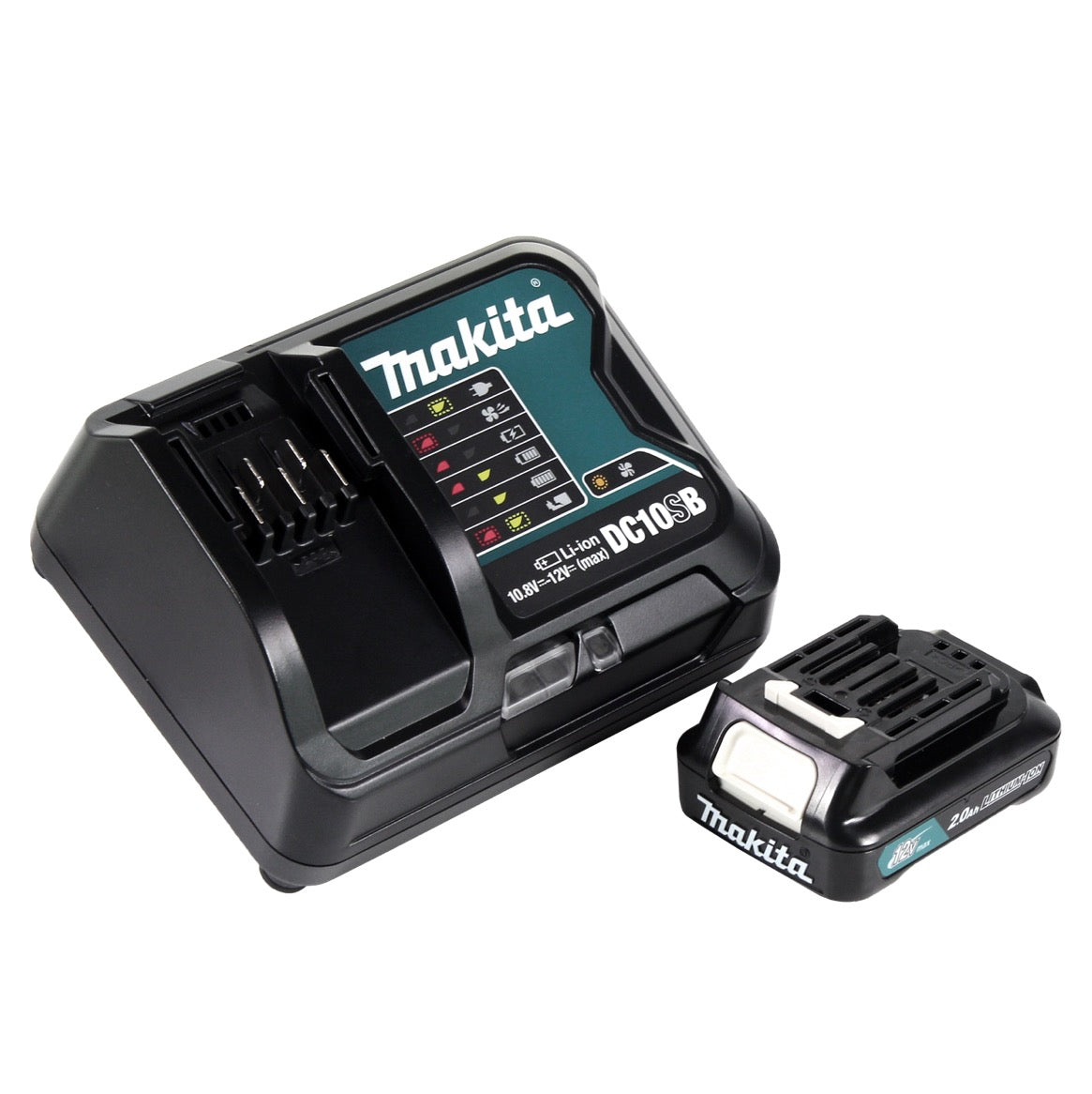 Makita Power Source Kit 12V mit 1x BL1021B Akku 2,0Ah + DC10SB Ladegerät - Toolbrothers