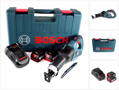 Bosch GSA 18V-32 Akku Reciprosäge 18V Säbelsäge Brushless im Handwerkerkoffer + 2x 3,0Ah Akku + Ladegerät - Toolbrothers