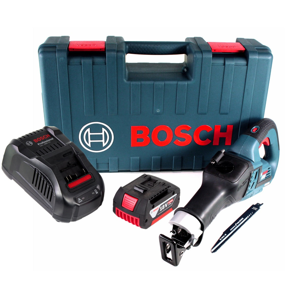 Bosch GSA 18V-32 Akku Reciprosäge 18V Säbelsäge Brushless im Handwerkerkoffer + 1x 6,0Ah Akku + Ladegerät - Toolbrothers