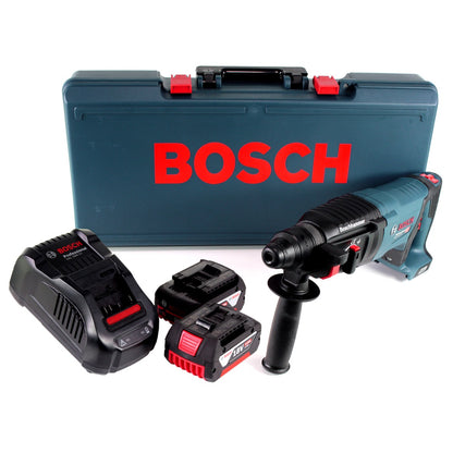 Bosch GBH 18V-26 D Akku Bohrhammer 18V 2,5J SDS-Plus im Handwerkerkoffer + 2x 4,0Ah Akku + Ladegerät - Toolbrothers