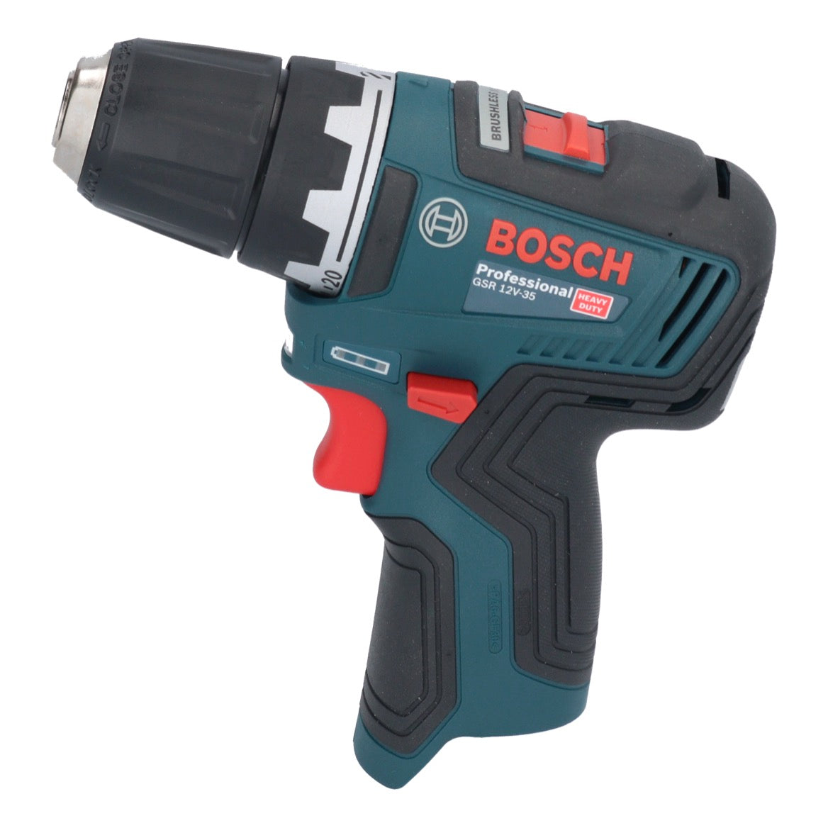 Bosch GSR 12V-35 Professional Akku Bohrschrauber 12 V 35 Nm Brushless + 1x Akku 3,0 Ah + Ladegerät + L-Boxx - Toolbrothers