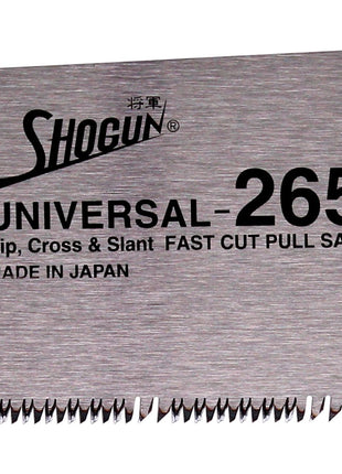 Shogun faltbare Japan Universal Holz Zugsäge mit Knickgelenk austauschbare Klinge 265mm + Shogun Japan Holzsägeblatt Universal Impuls gehärtet - Made in Japan - Toolbrothers