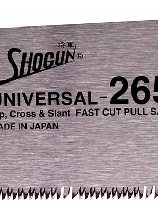 Shogun Japansäge Universal Holz Zugsäge langer Holzgriff ( OK-265RC ) Klinge 265 mm + 2x Japan Holzsägeblatt Universal Impuls gehärtet - Made in Japan - Toolbrothers