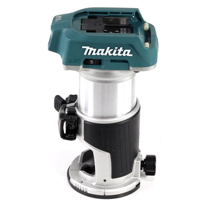 Makita DRT 50 RF1J Akku Multifunktionsfräse brushless 18V + 1x Akku 3,0 Ah + Schnellladegerät im Makpac 3 - Toolbrothers