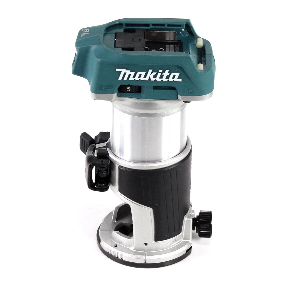 Makita DRT 50 RFJ Akku Multifunktionsfräse brushless 18 V + 2x Akkus 3,0 Ah + Schnellladegerät im Makpac 3 - Toolbrothers