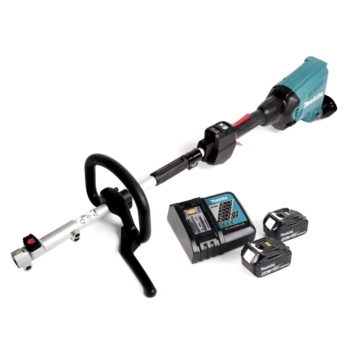 Makita DUX 60 RM Akku Multifunktionsantrieb 36V ( 2x 18V ) Brushless + 2x Akku 4,0Ah Akku + Schnellladegerät - Toolbrothers