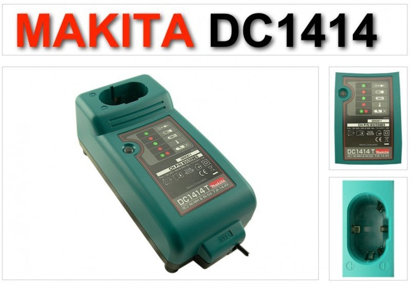 Makita 8281 14,4 V Ni-MH Akku Schlagbohrschrauber + 2x Dinotech AKKU 2000 Ah + Makita DC1414 Lader + Koffer - Toolbrothers