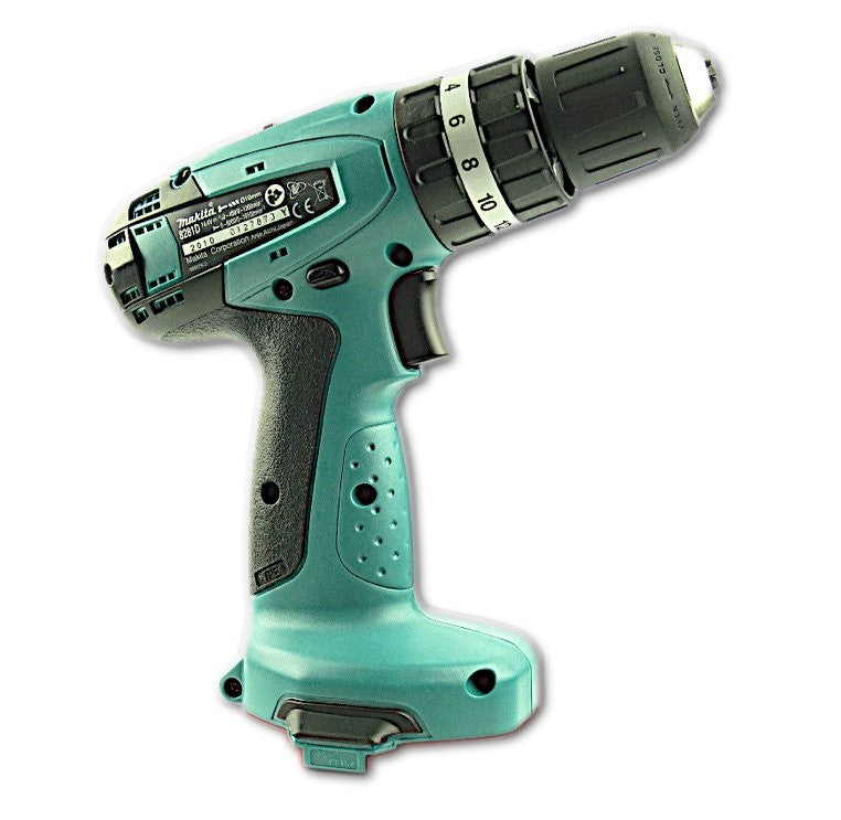 Makita 8281 14,4 V Ni-MH Akku Schlagbohrschrauber + 2x Dinotech AKKU 2000 Ah + Makita DC1414 Lader + Koffer - Toolbrothers