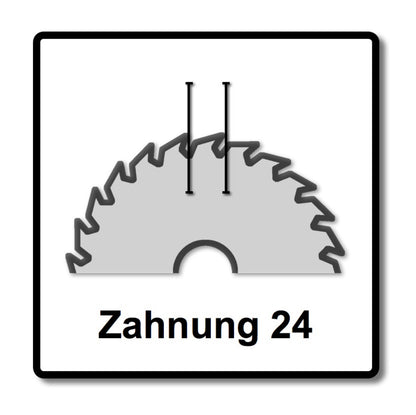 Bosch Kreissägeblatt Standard for Wood 136 x 1,5 x 16 mm 24 Zähne ( 2608837667 ) - Toolbrothers