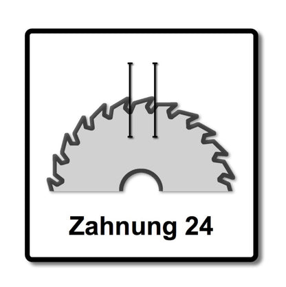 Bosch Kreissägeblatt Standard for Wood 160 x 1,5 x 20 / 15,875 mm 24 Zähne ( 2608837676 ) - Toolbrothers