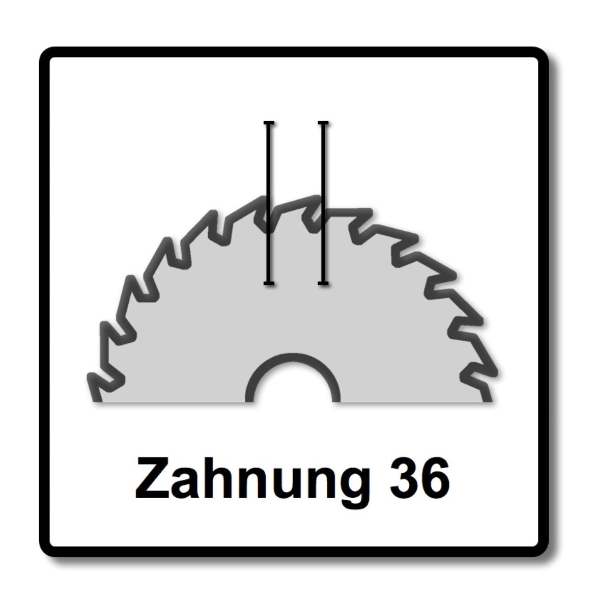 Bosch Kreissägeblatt Standard for Wood 165 x 1,5 x 20 / 16 mm 36 Zähne ( 2608837686 ) - Toolbrothers