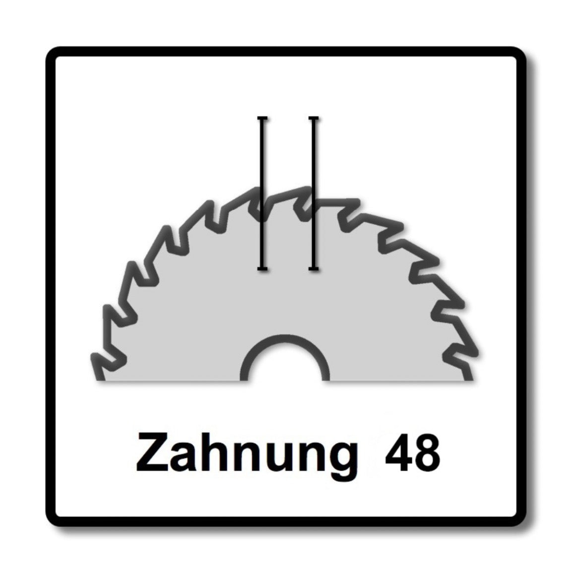 Bosch Kreissägeblatt Standard for Wood 216 x 1,7 x 30 mm 48 Zähne ( 2608837723 ) - Toolbrothers