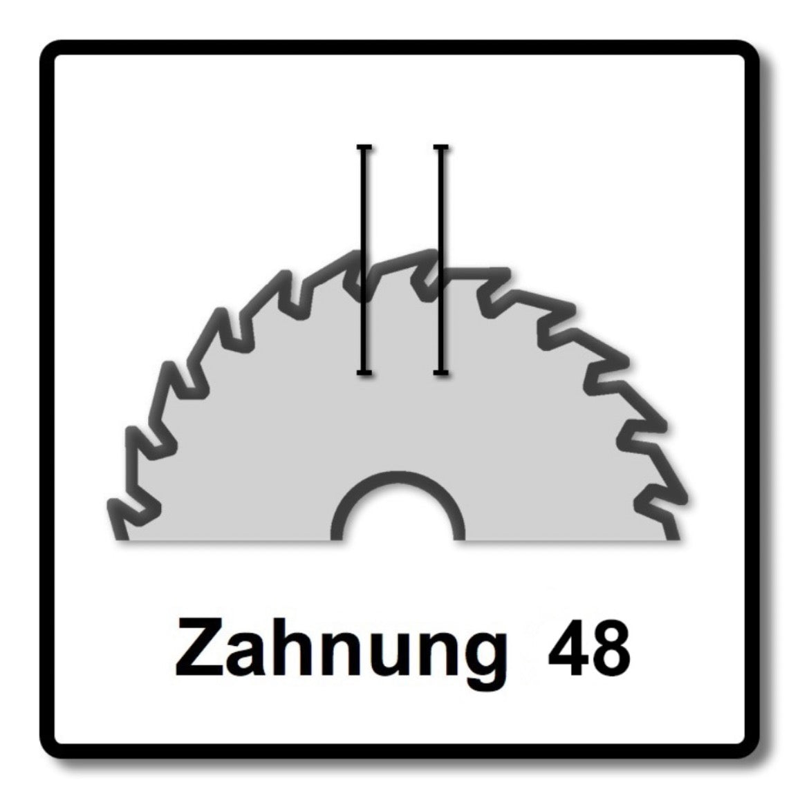 Bosch Kreissägeblatt Standard for Wood 250 x 2,2 x 30 mm 48 Zähne ( 2608837728 ) - Toolbrothers