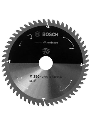 Bosch Kreissägeblatt Standard for Aluminium 190 x 1,5 x 30 mm 56 Zähne ( 2608837771 ) - Toolbrothers